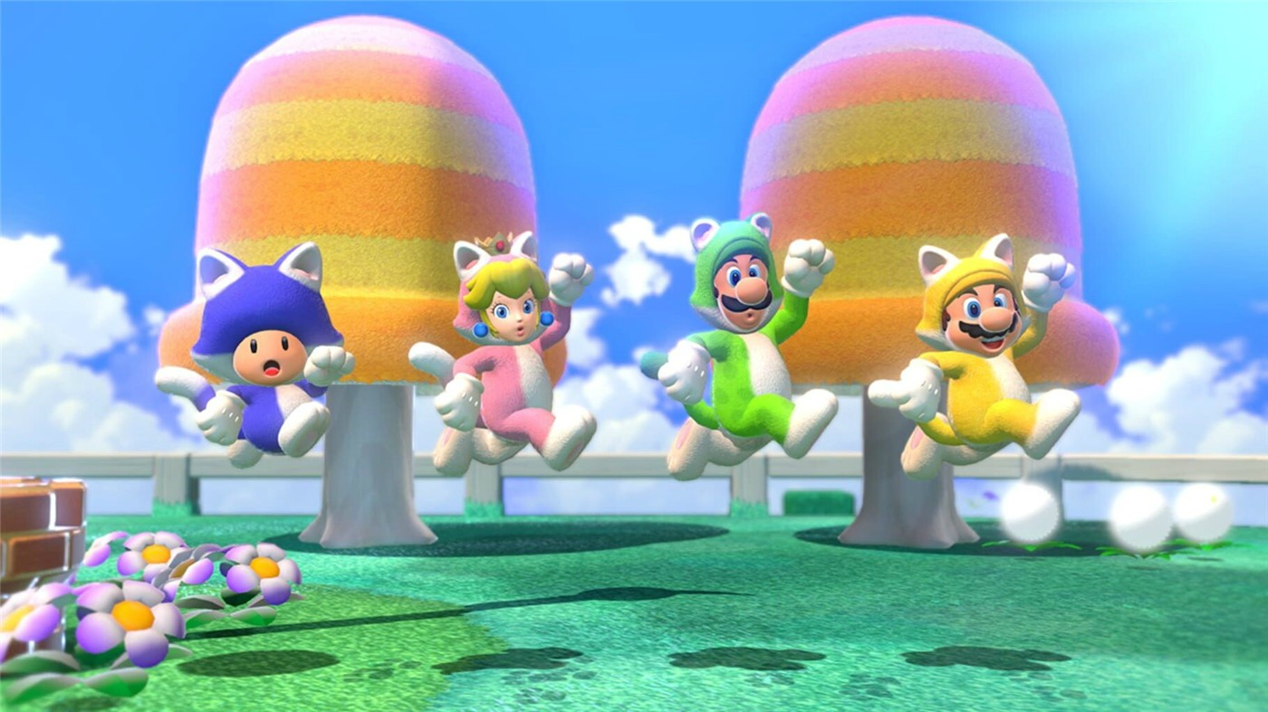 超级马里奥3D世界+狂怒世界/Super Mario 3D World + Bowser’s FuryGame宝藏库丨游戏试玩Game宝藏库