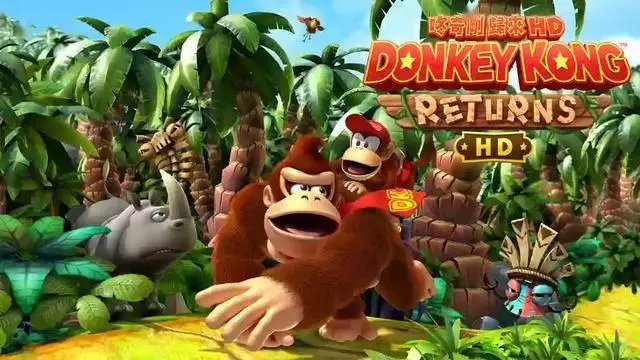 【Switch游戏】咚奇刚|大金刚：归来HD|Donkey Kong Country Returns HD丨1.0.0 含1.0.0金手指中文Game宝藏库丨游戏试玩Game宝藏库